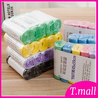 Túi 5 cuộn túi đựng rác siêu dai, Combo 5 cuộn túi rác