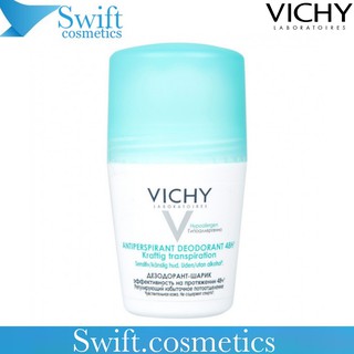 Lăn Khử Mùi Khô Thoáng Vichy Antiperspirant Deocorant 48h 50ml