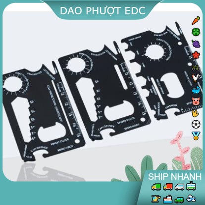 Thẻ Đa Năng Vặn Óc Đa Năng ATM EDC - Thích Hộp Bỏ Túi Ví