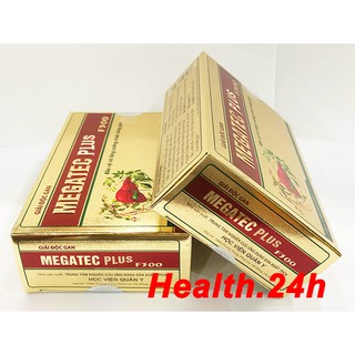 com bo 2 Hộp Giải độc gan Megatec Plus F300 -Học viện Quân Y