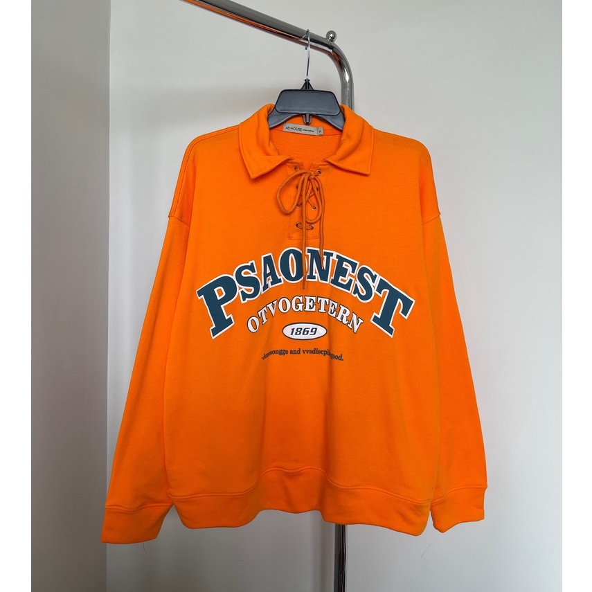 Áo Sweater nỉ chân cua PSAO đan dây unisex nam nữ