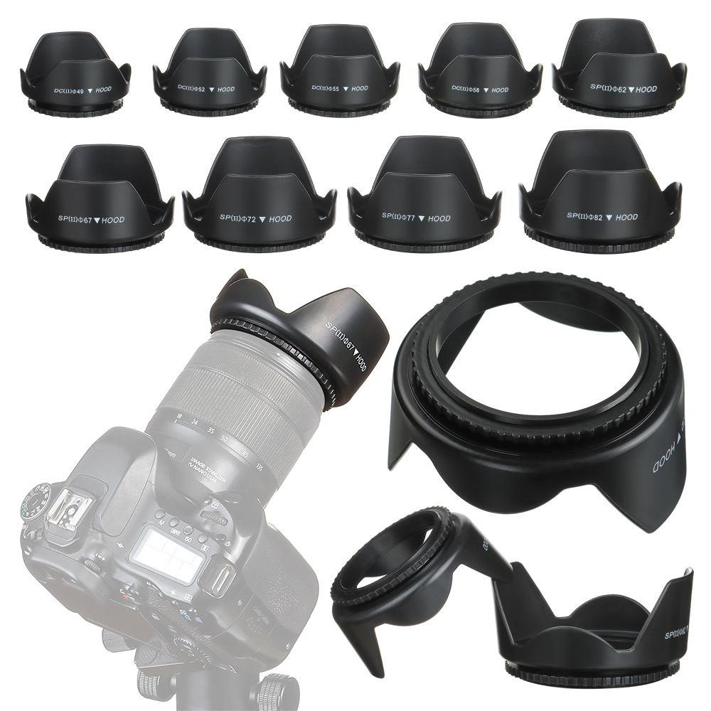 MAYSHOW Loa Che Nắng Trọng Lượng Nhẹ Cho Máy Ảnh Nikon Canon Sony Fuji Olympus DSLR