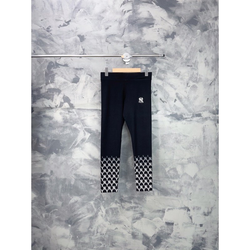 Quần Legging dài cho nữ mix cùng áo LOGO MÔN in gấu