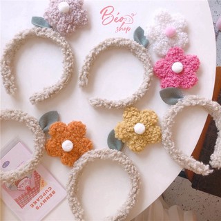 Cài hoa , băng đô rửa mặt , bờm tóc xinh xắn phong cách hàn quốc