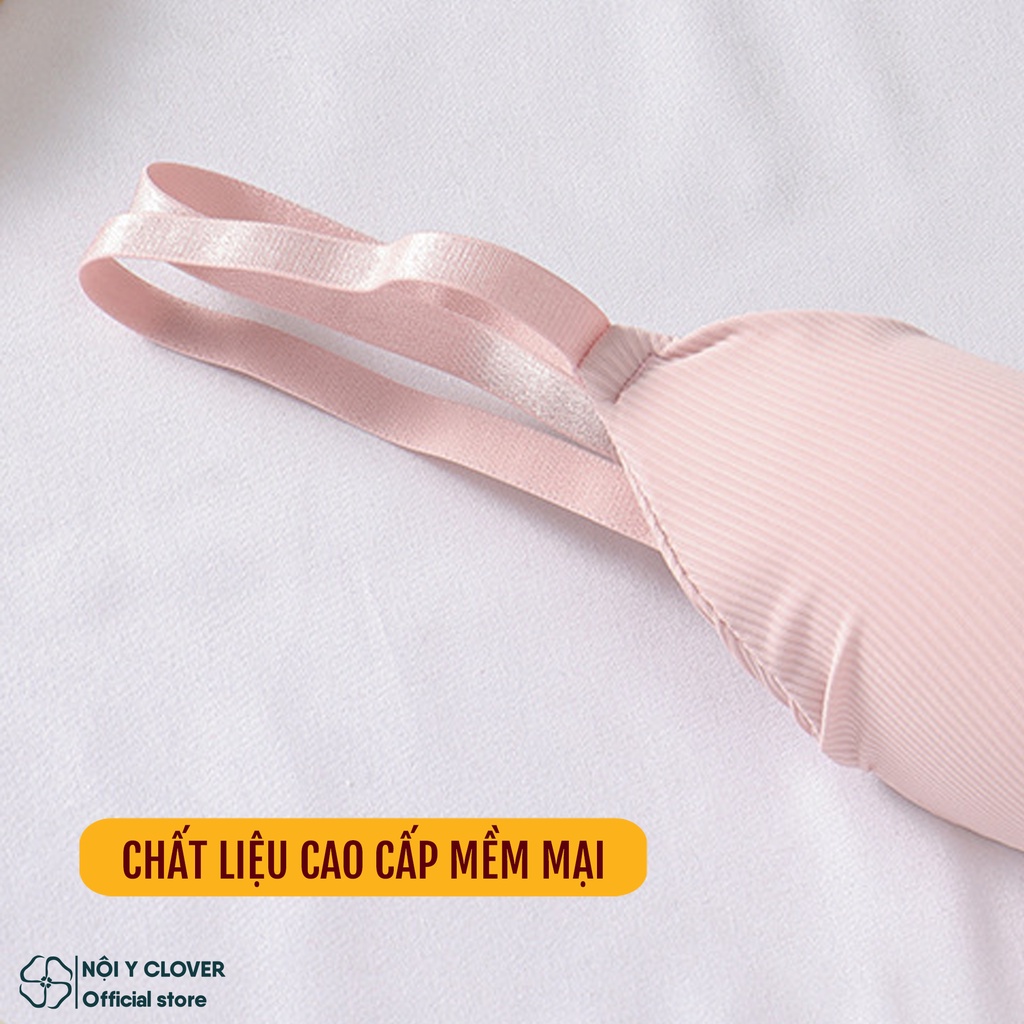 Áo Bra Cotton Nâng Ngực Dày Dặn Thắc Nơ Định Hình Ngực, Mút Ngực Có Thể Tháo Rời ELSA BRA - 308