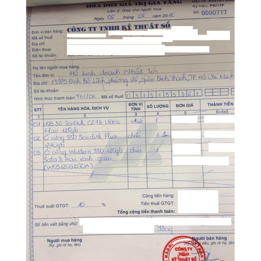 Ổ cứng SSD Western Digital Green Sata III 120GB (Xanh lá) | BigBuy360 - bigbuy360.vn