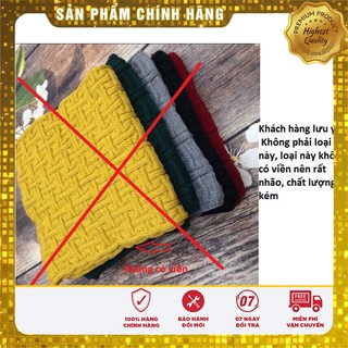 Khăn Len Ống Họa Tiết Hàn Quốc.