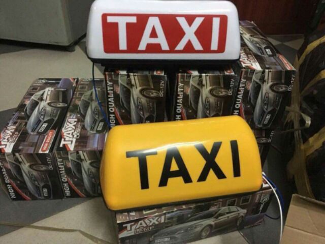 Mào Taxi Có Đèn Có Đế Nam Châm