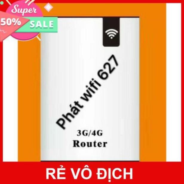 Phát WiFi Router 3G/4G mã 627 kèm pin sạc dự phòng