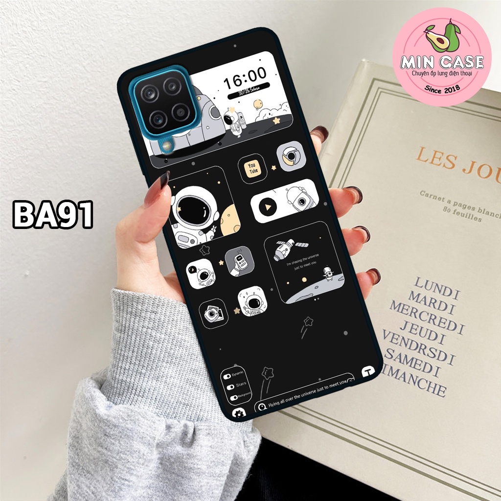 Ốp lưng SAMSUNG GALAXY A12 - M12 - M22 - A22 4G - A22 5G - M32 4G - Ốp lưng Samsung in hình vũ tru đáng yêu, hot 2021