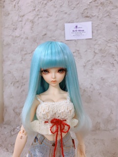 Tóc búp bê bjd 1/4 - 16-19cm handmade