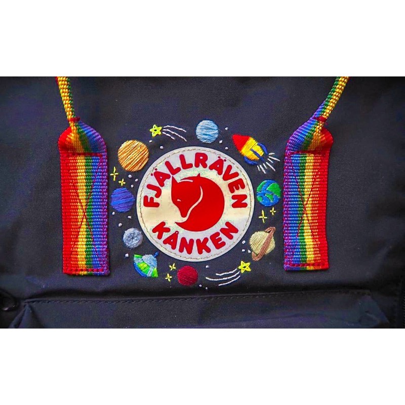 Balo KanKen Size Đi Học Quai Cầu Vồng Rainbow