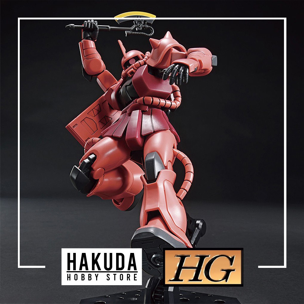 Mô hình HGUC 1/144 HG MS-06S Zaku II (Revive ver.) - Chính hãng Bandai Nhật Bản