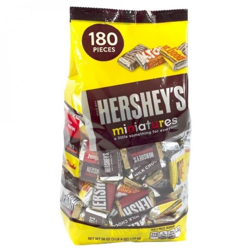 CHOCOLATE HERSHEY'S MINIATURES 1.58KG