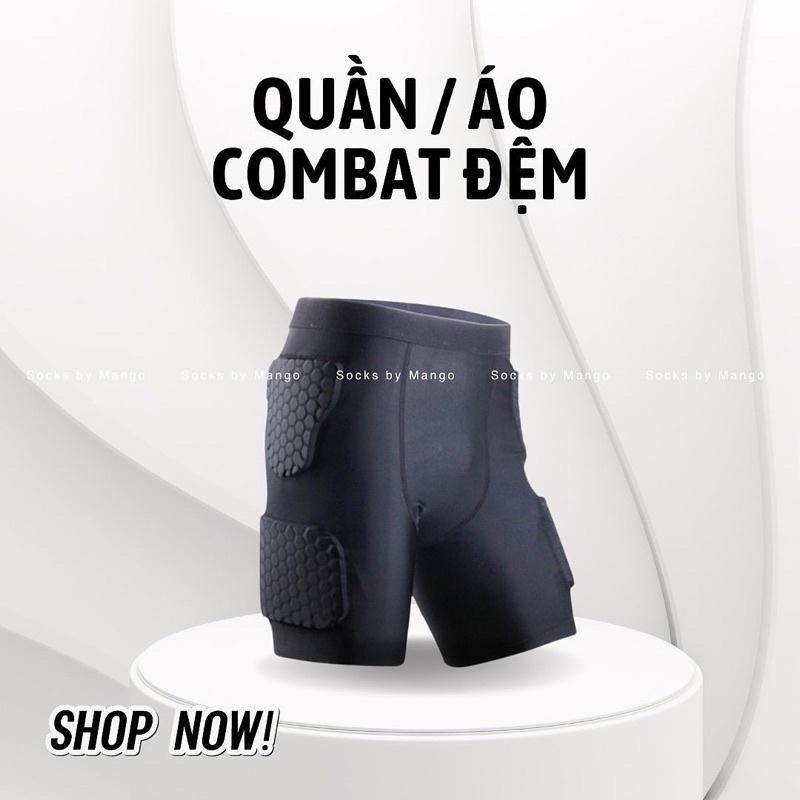 Quần combat đệm đùi