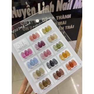 Sét Sơn gel thạch 15 màu