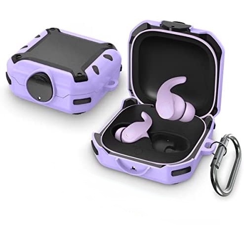 Ốp Điện Thoại PC + TPU Chống Sốc Có Khóa Bảo Vệ Cho Beats Fit Pro