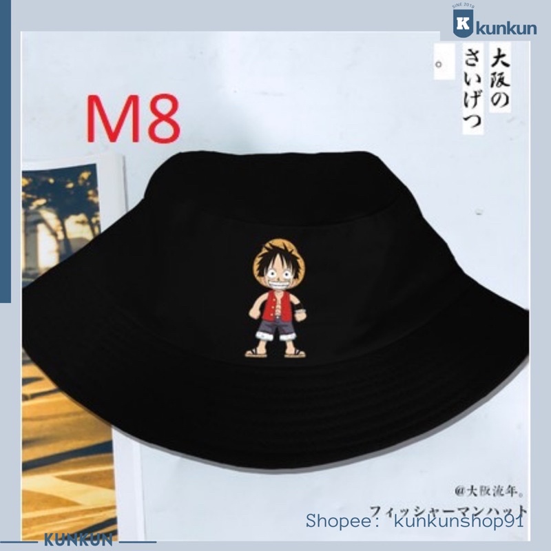 Mũ/ Nón Bucket One Piece Mũ Rơm Cực HOT!!