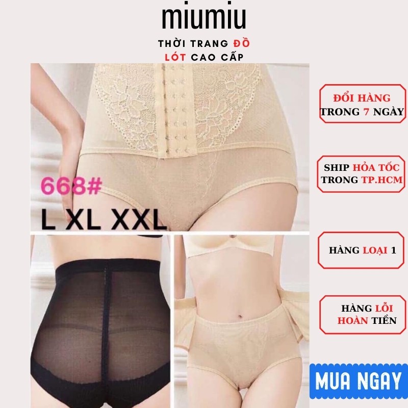 Quần Gen Nịt Bụng , Quần Nịch Bụng Giảm Eo YK 668