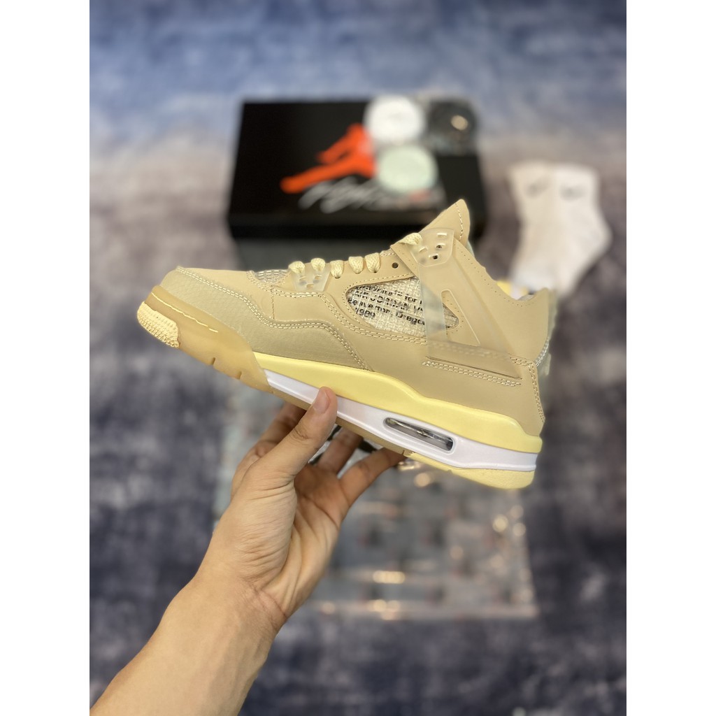 [MyGsneaker] Giày JD4 cao cổ OW bản tiêu chuẩn