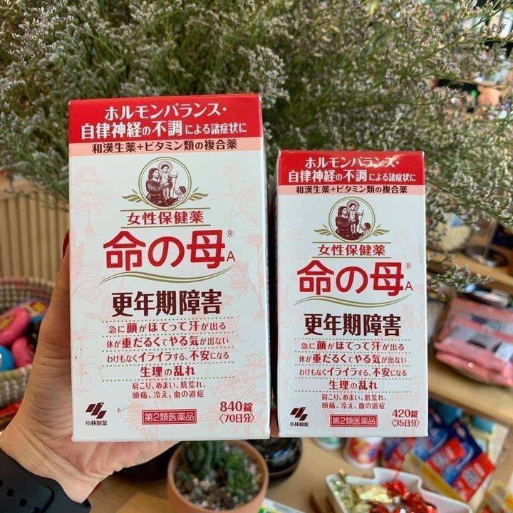 Viên Uống Tiền_Mãn_Kinh_Kobayashi Nhật Bản 840 Viên - Viên Uống Kèo Dài Tuổi Thanh Xuân - hangxachtaybaoanshop