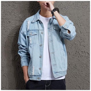 Áo khoác jeans unisex cao cấp - hót nhất hiện nay