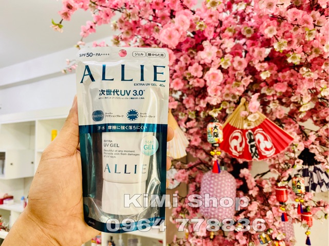 (MẪU MỚI 2021) Kem chống nắng Allie Kanebo Extra UV 3.0 Gel SPF50+/PA++++ 40g | BigBuy360 - bigbuy360.vn