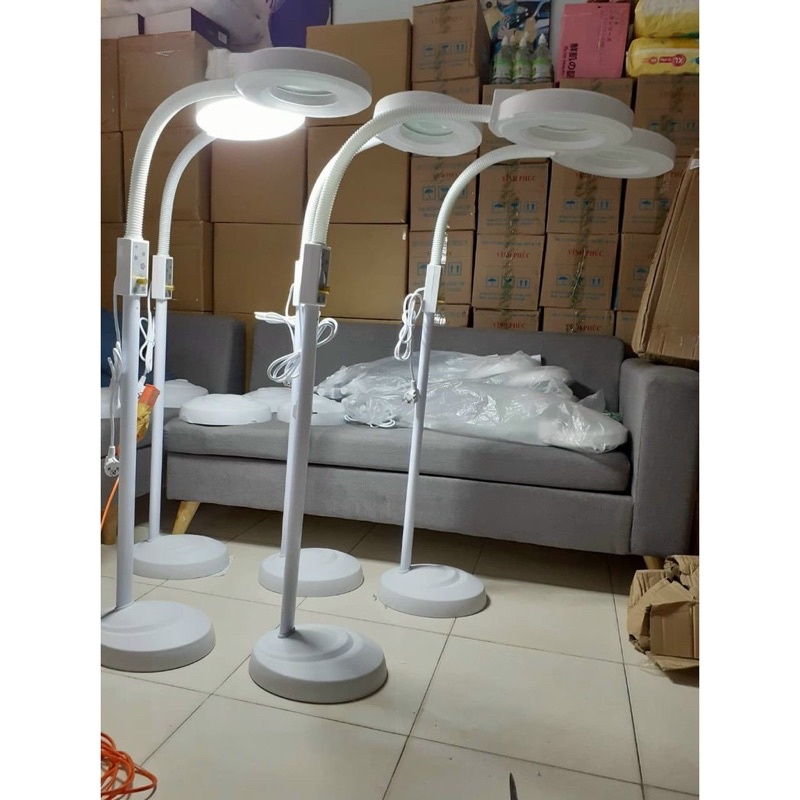 Đèn led chân nặng tăng chỉnh ánh sáng 120 bóng,chống loá dùng spa tmv