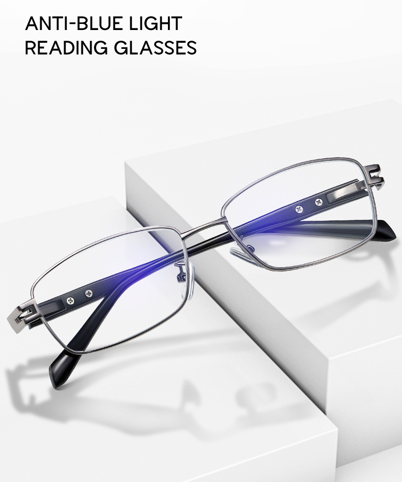 Kính đọc sách chống ánh sáng xanh dành cho nam