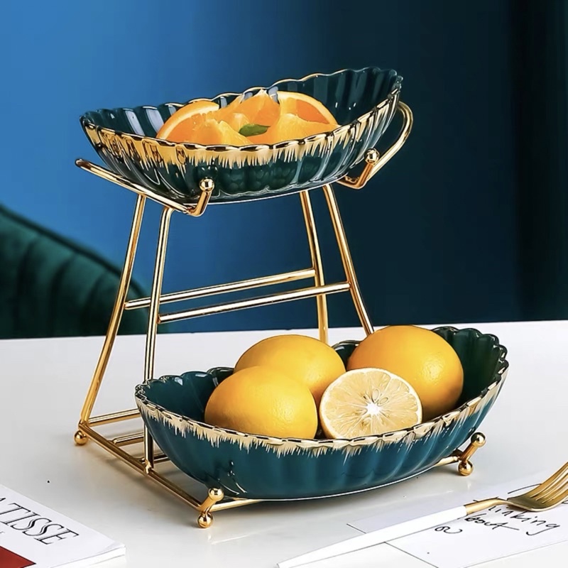 Kệ Sứ Hình Hươu Đựng Trái Cây, Bánh Kẹo