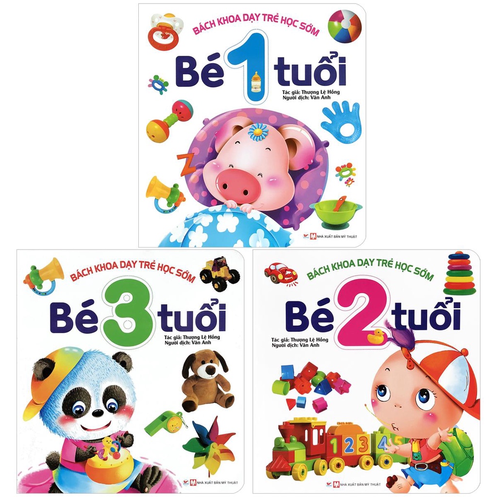 Sách - Bách Khoa Dạy Trẻ Học Sớm - Giai đoạn cho bé từ 1-3 tuổi