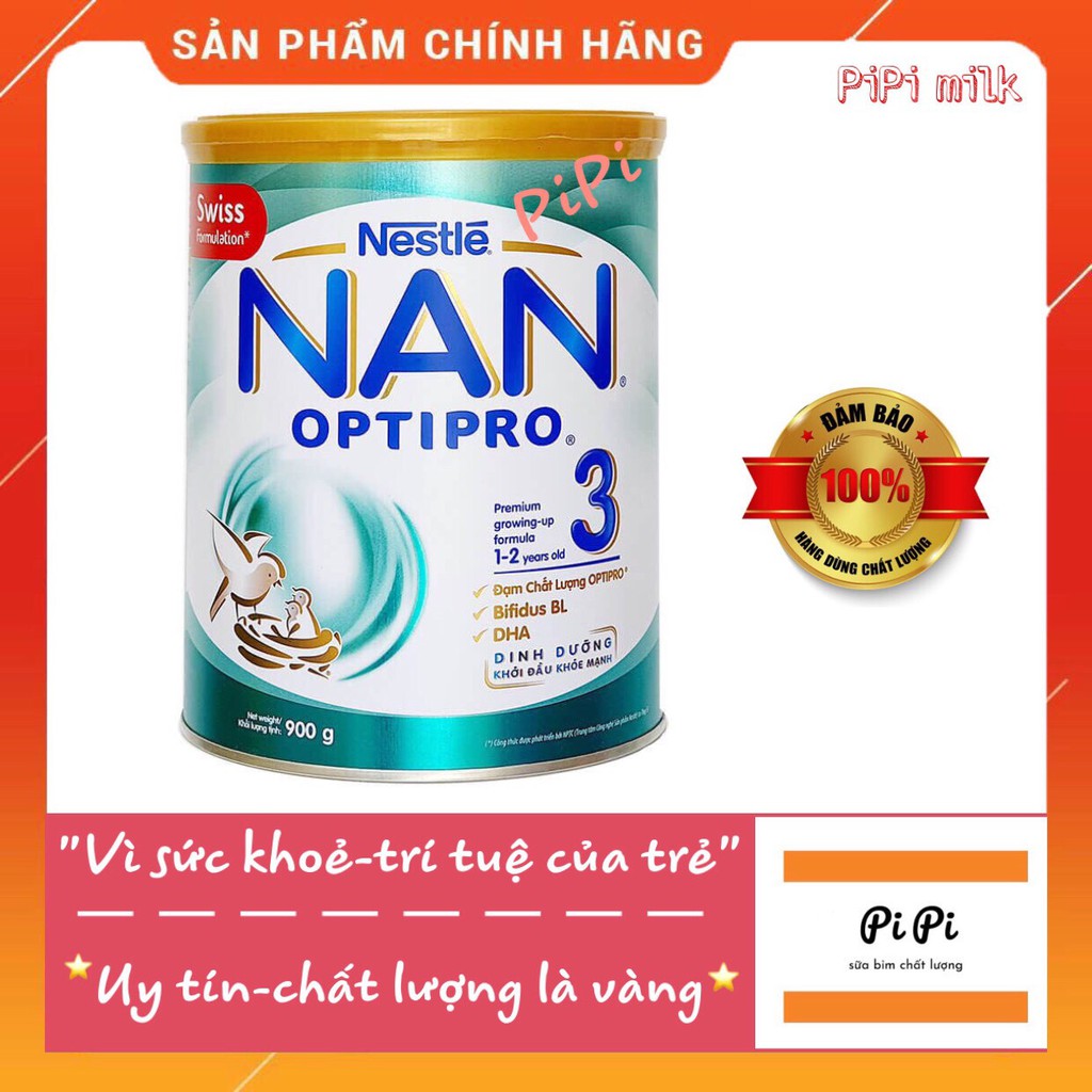 [ Freeship] Sữa bột Nan Optipro số 2,3,4 900G Mẫu mới [Date Mới]