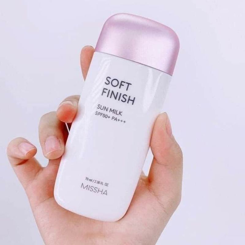 kem chống nắng Soft Finish Sun Milk