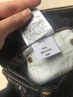 Quần jean levis 511 size 29