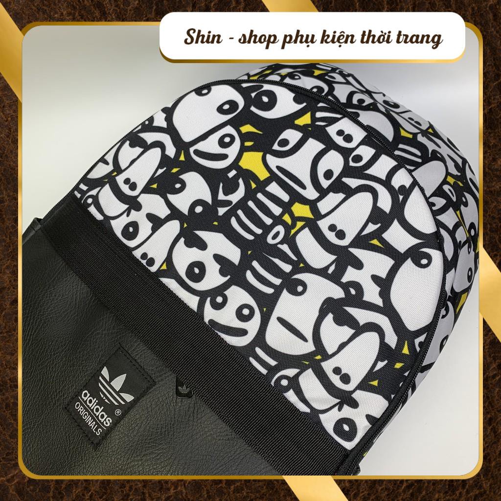 [ HÀNG XUẤT DƯ ]Balo Thể Thao Originals 3 Lá Clover Backpack Panda Trẻ Trung Năng Động - Shin Shop Leather