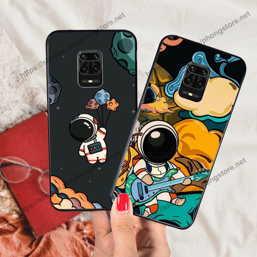 Ốp lưng Xiaomi Redmi Note 9 / Redmi Note 9s / Note 9 Pro vũ trụ phi hành gia cực hot siêu cute-rẻ-bền