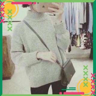 Áo len nữ cổ 3p tay lật cực hot