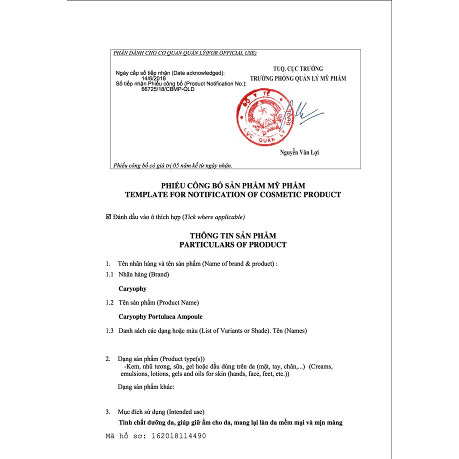 Serum Giảm Mụn Mờ Thâm Sáng Da Caryophy 10ml | BigBuy360 - bigbuy360.vn