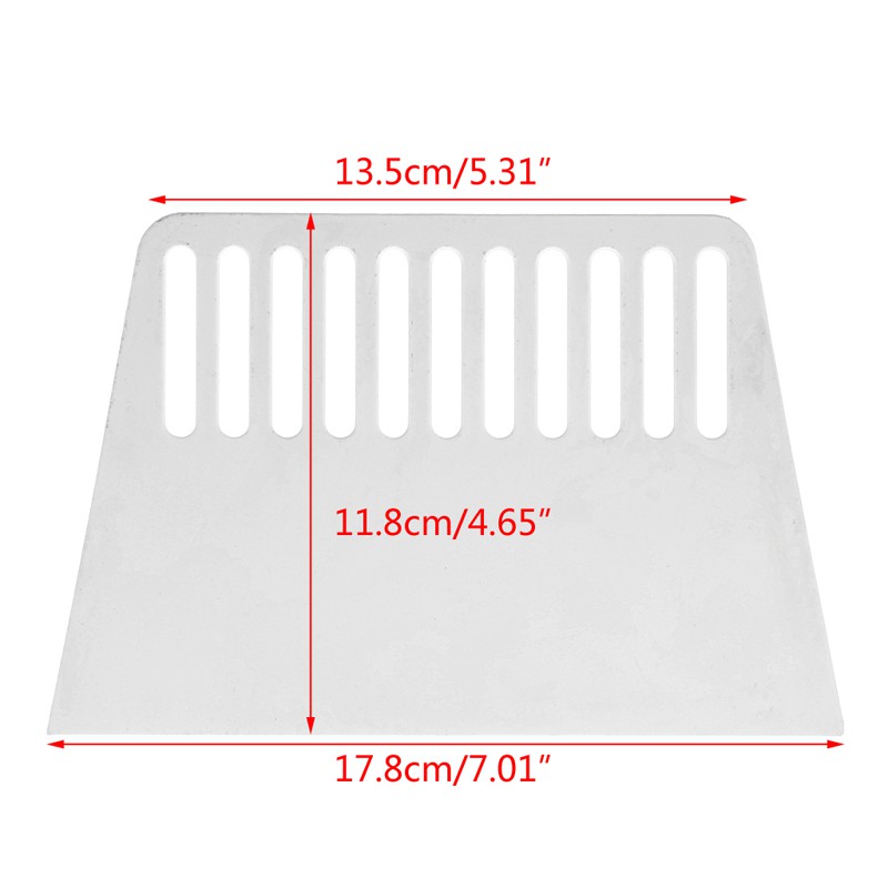 Thanh kéo phẳng hỗ trợ dán giấy dán tường bằng nhựa dễ sử dụng với size 17.8x11.8cm