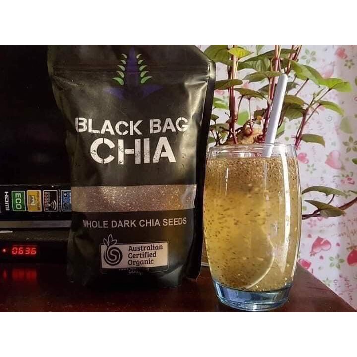 Hạt Chia Black Bag Chuẩn - Date Mới+ảnh thật