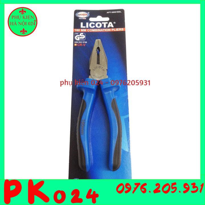 Kìm Điện Licota 7 Inch -180mm Cao Cấp