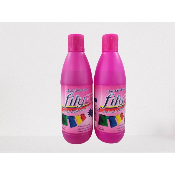 Nước Tẩy Quần Áo Trắng/Màu Không Mùi an Toàn Và Hiệu quả Fily 300ml Thái Lan