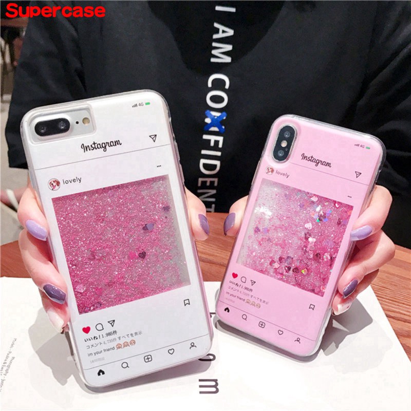 Ốp điện thoại mềm phối kim tuyến nước lấp lánh dành cho Samsung Galaxy S10 5G A70 A60 A50 A30S A50S A40 A30 A20 A10