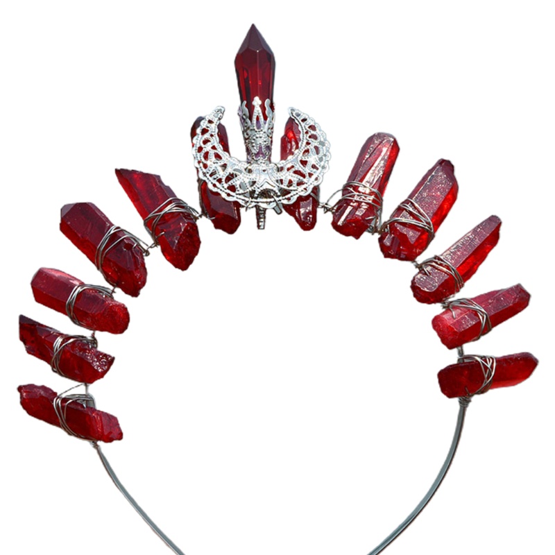 Flgo Băng Đô Hợp Kim Đính Đá Sang Trọng Cho Cô Dâu