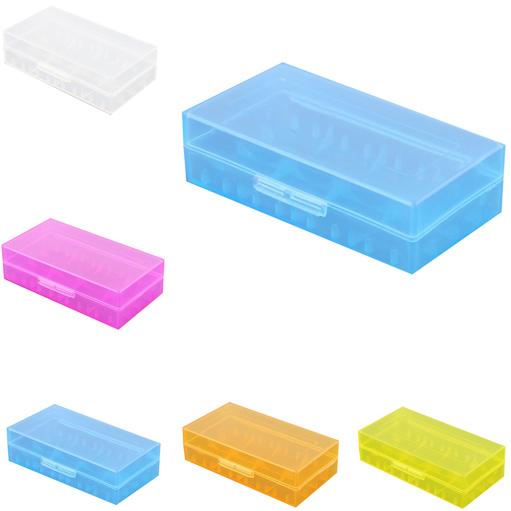Hộp đựng sắp xếp pin nhựa nhiều màu tuỳ chọn