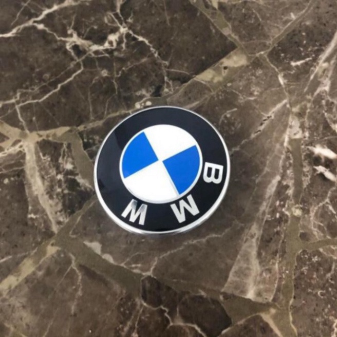 [GIÁ SỐC - HÀNG CHÍNH HÃNG] 01 Logo biểu tượng huy hiệu cao cấp gắn sau xe BMW đường kính 74MM (HÀNG LOẠI 1)