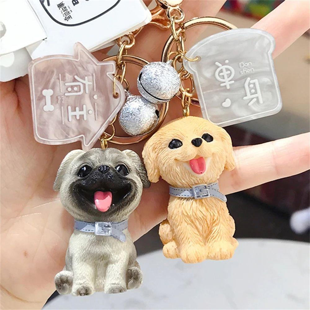 Móc Khóa Hình Chú Chó Hoạt Hình Đáng Yêu