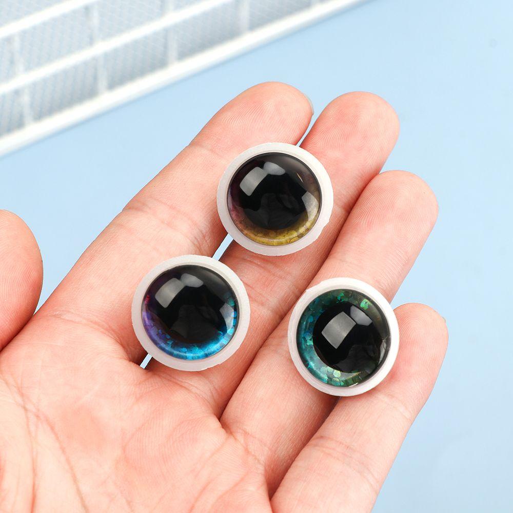 Mắt Nhồi Bông Màu Cầu Vồng Phụ Kiện Cho Búp Bê