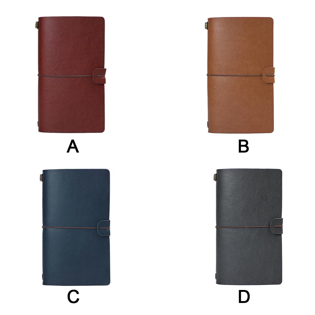 Sổ Tay Bìa Da Phong Cách Vintage Khổ A6