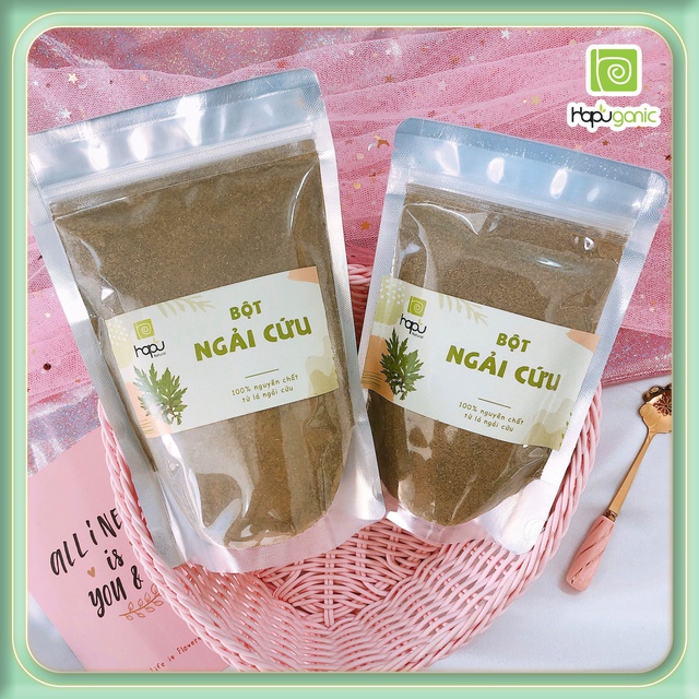 Bột Ngải Cứu Nguyên Chất Hapu Organic